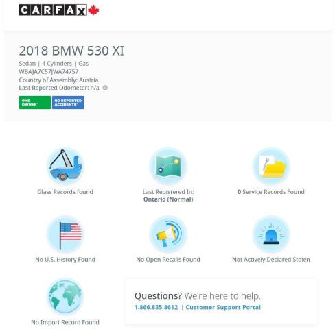 2018 BMW 5 Series 530i xDrive+AdaptiveCruise+CooledSeat+ACCIDENTFREE Photo12