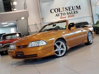 <p>****ATTENTION FOX BODY MUSTANG LOVERS!!!!******</p><p>Shift into 1st and tear up the roads in the one of a kind **FOX BODY** This is a real head turner and a true American muscle car. With over $12000 spent on engine mods this beast will scream power! Pro 5.0 short shifter, water/oil gauges, be cool 3 inch radiator, trick flow upper and lower intake, trick flow cylinder heads, big camshaft, professional products throttle body, BBk cold air elbow, Shorty headers, Flowmaster Exhaust, MSD Ignition, chrome underdrive pulleys, and Ford Motorsport rocker covers. Finished in sunset orange metallic on custom upgraded interior. DECH body kit, 17 Elite chrome wheels and CERVINI fiberglass hood to make this mustang stand out from the rest.</p><p>Due to the model year of this vehicle, it will be sold AS IS. As per OMVIC Law any vehicles advertised **SOLD AS IS we must state that this vehicle is being sold as is, unfit, not e-tested and is not represented as being in road worthy condition, mechanically sound or maintained at any guaranteed level of quality. The vehicle may not be fit for use as a means of transportation and may require substantial repairs at the purchasers expense. It may not be possible to register the vehicle to be driven in its current condition.</p><p>WE WELCOME YOUR MECHANICS APPROVAL PRIOR TO PURCHASE ON ALL OUR VEHICLES! CAMARO, TRANS AM, CORVETTE, CHALLENGER, CHARGER, VIPER, PORSCHE AVAILABLE.</p><p>COLISEUM AUTO SALES PROUDLY SERVING THE CUSTOMERS FOR OVER 22 YEARS! NOW WITH 2 LOCATIONS TO SERVE YOU BETTER. COME IN FOR A TEST DRIVE TODAY!<br>FOR ALL FAMILY LUXURY VEHICLES..SUVS..AND SEDANS PLEASE VISIT....</p><p>COLISEUM AUTO SALES ON WESTON<br>301 WESTON ROAD<br>TORONTO, ON M6N 3P1<br>4 1 6 - 7 6 6 - 2 2 7 7</p>
