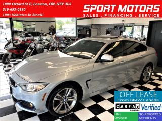 Used 2017 BMW 4 Series 430i xDrive+ApplePlay+Camera+Tinted+CLEAN CARFAX for sale in London, ON