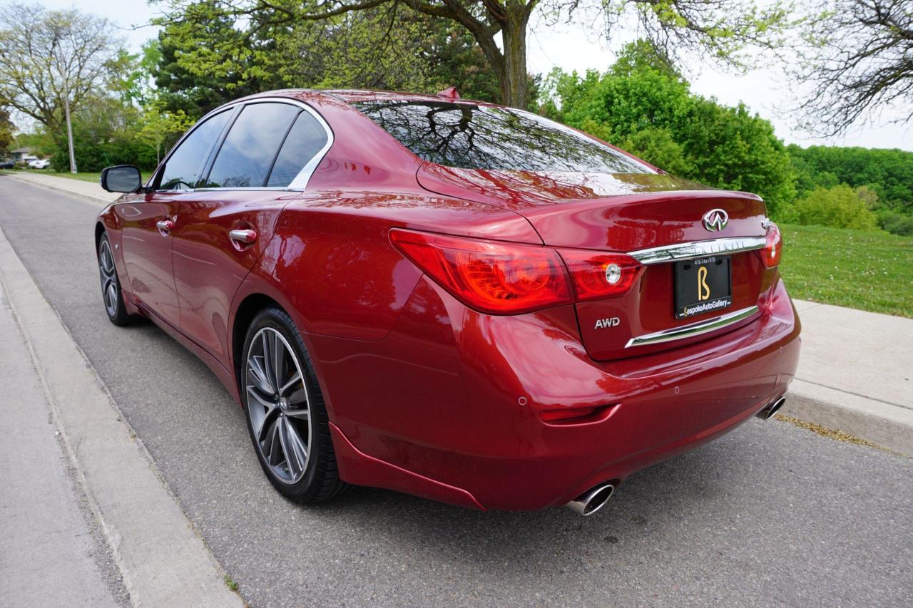 2014 Infiniti Q50 1 OWNER / SPORT / STUNNING SHAPE / AWD / LOCAL CAR Photo2