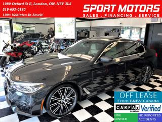 Used 2017 BMW 5 Series 540i xDrive+Massage Seats+CooledSeat+CLEAN CARFAX for sale in London, ON