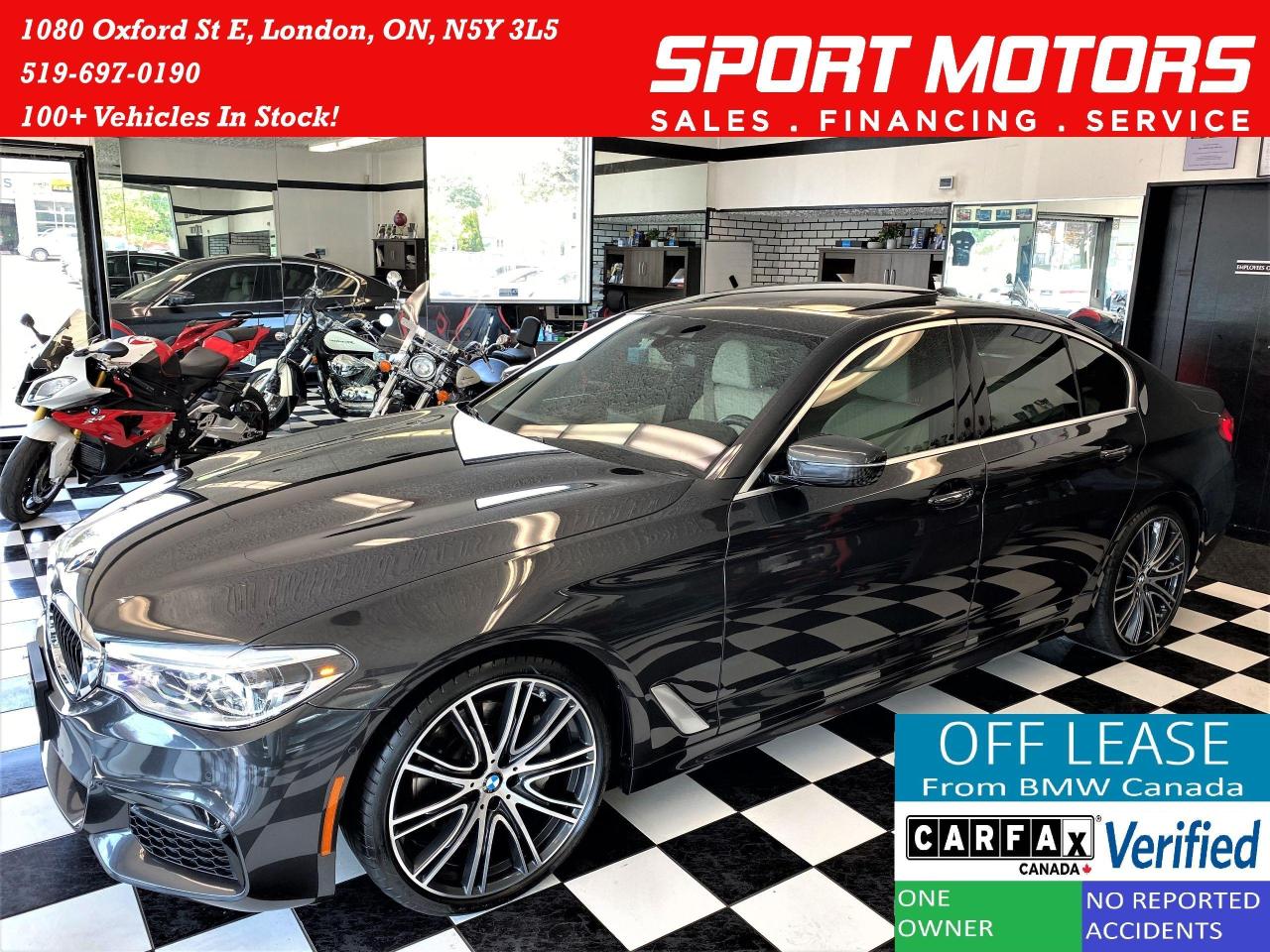 2017 BMW 5 Series 540i xDrive+Massage Seats+CooledSeat+CLEAN CARFAX Photo1