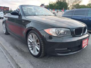 Used 2008 BMW 128I 128i-COVERTIBLE-145K-RARE-BLUETOOTH-AUX-ALLOYS for sale in Scarborough, ON
