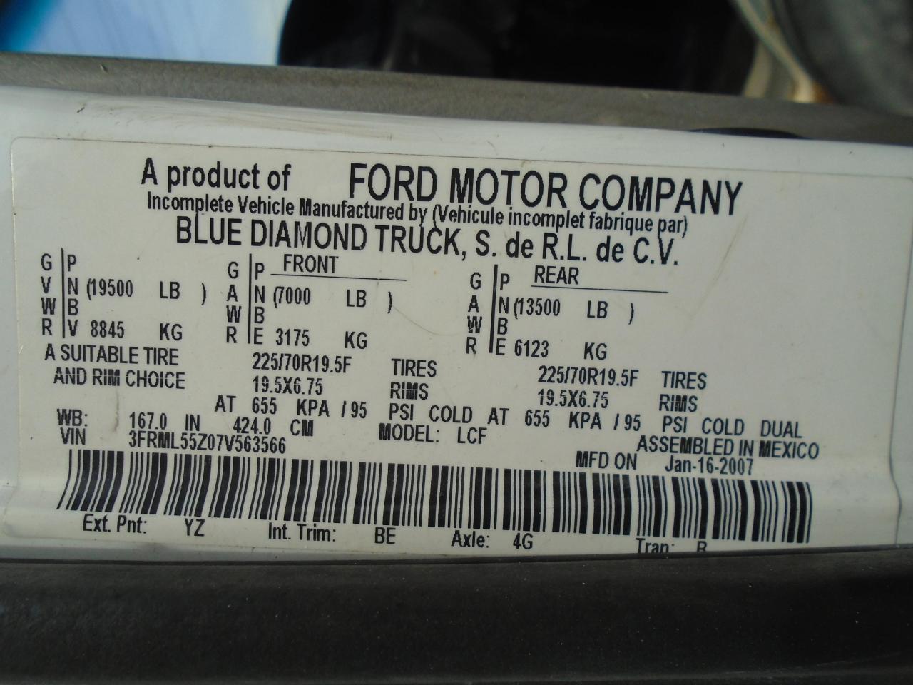 2007 Ford LCF FLAT BED - Photo #31