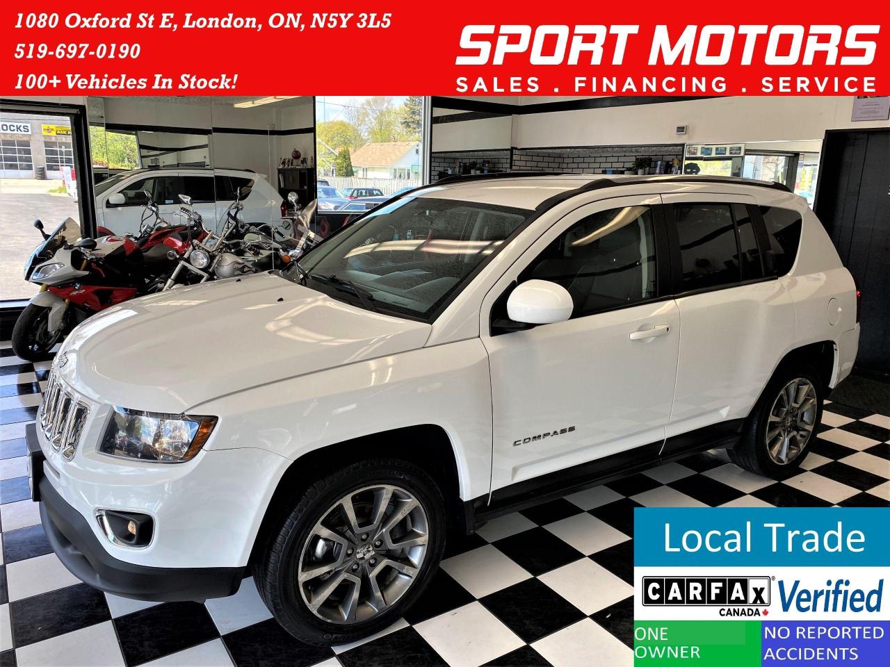 Used 2014 Jeep Compass Limited 4x4+Heated Leather++CLEAN CARFAX for sale in London, ON