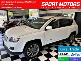 Used 2014 Jeep Compass Limited 4x4+Heated Leather++CLEAN CARFAX for sale in London, ON