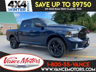 New 2021 RAM 1500 Classic Night Edition Sub Zero 4x4...V8*HTD SEATS! for sale in Bancroft, ON