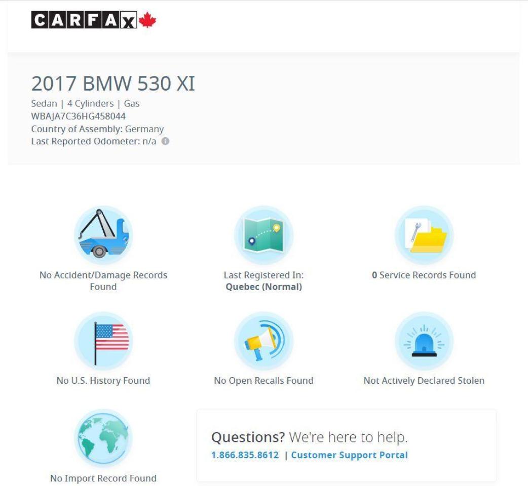 2017 BMW 5 Series 530i xDrive M-PKG+Massage+CooledSeats+CLEAN CARFAX - Photo #13