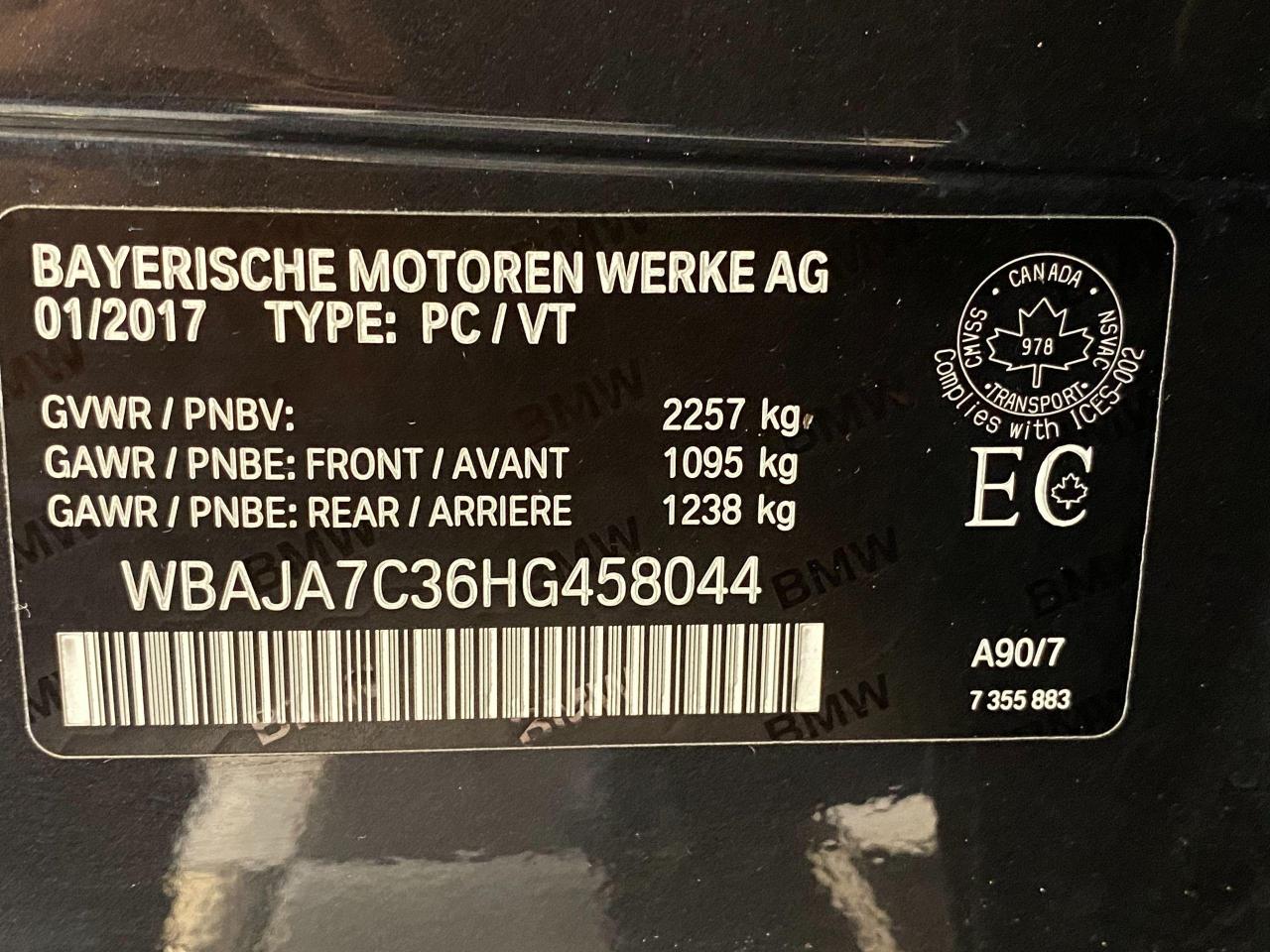 2017 BMW 5 Series 530i xDrive M-PKG+Massage+CooledSeats+CLEAN CARFAX - Photo #55