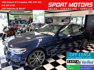 Used 2018 BMW 5 Series 540i xDrive M PKG+ApplePlay+3D Camera+CLEAN CARFAX for sale in London, ON