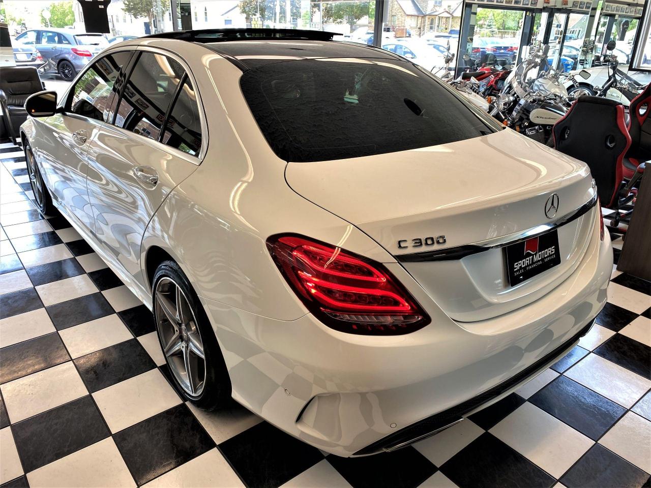 2017 Mercedes-Benz C-Class C300 4Matic AMG PKG+Xenons+Camera+Roof+CLEANCARFAX - Photo #2