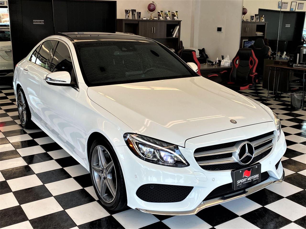 2017 Mercedes-Benz C-Class C300 4Matic AMG PKG+Xenons+Camera+Roof+CLEANCARFAX - Photo #5