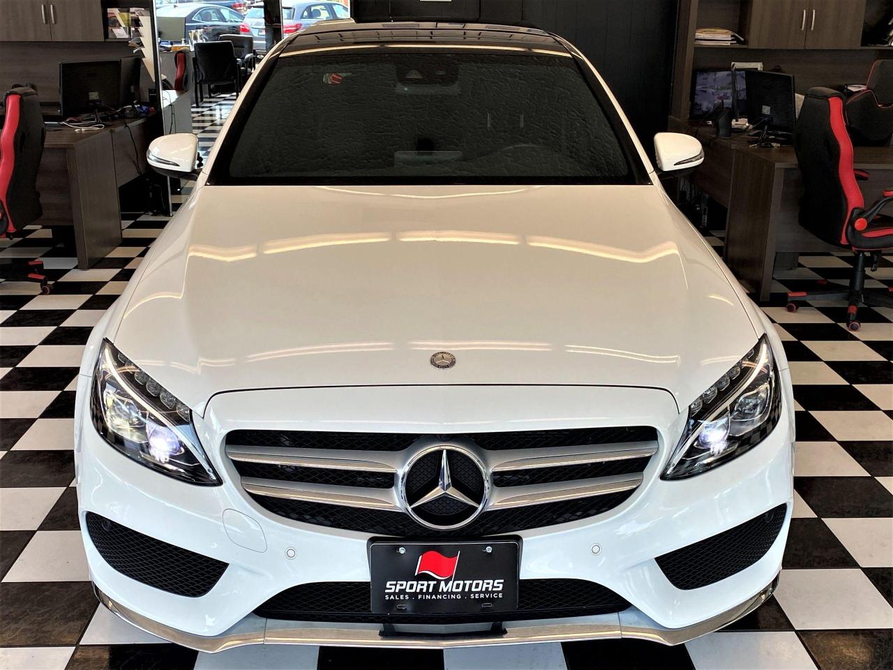 2017 Mercedes-Benz C-Class C300 4Matic AMG PKG+Xenons+Camera+Roof+CLEANCARFAX - Photo #6