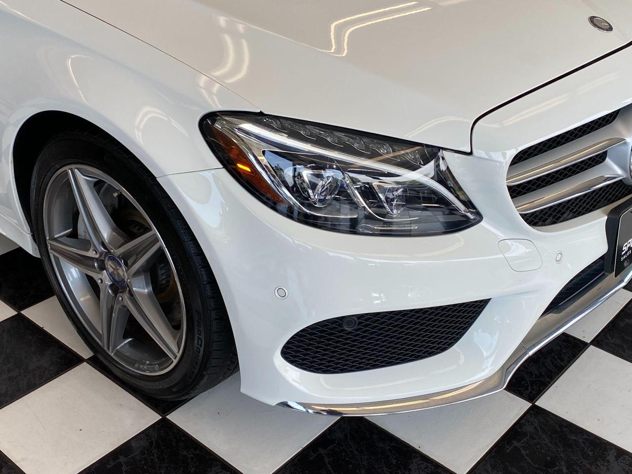2017 Mercedes-Benz C-Class C300 4Matic AMG PKG+Xenons+Camera+Roof+CLEANCARFAX - Photo #42