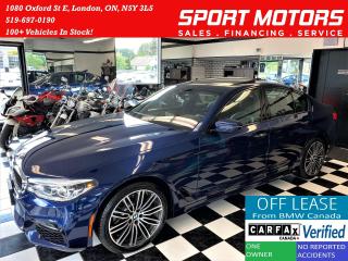 Used 2018 BMW 5 Series 530i xDrive M PKG+3D Camera+GPS+CLEAN CARFAX for sale in London, ON