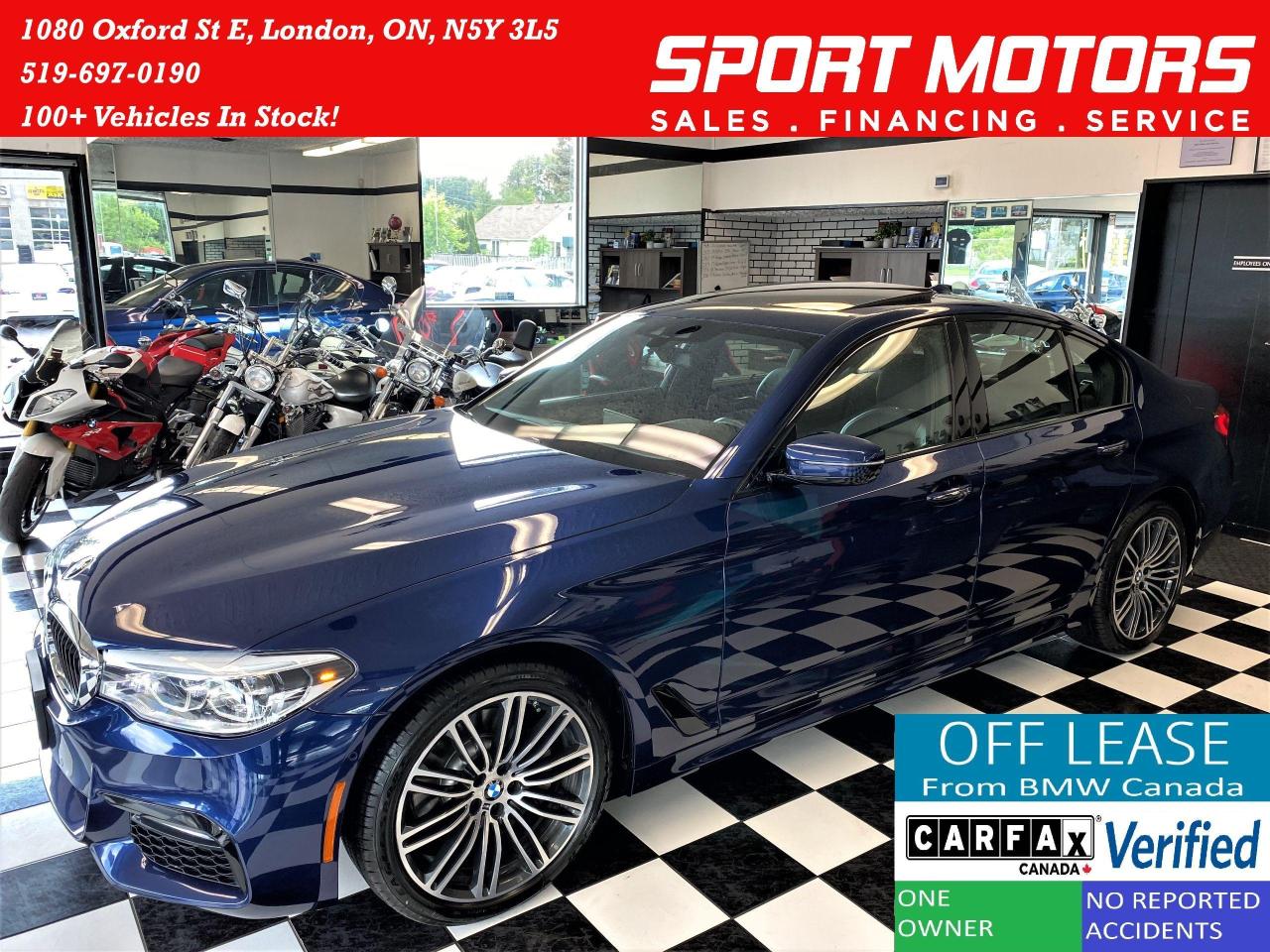<p style=box-sizing: border-box; padding: 0px; margin: 0px 0px 1.375rem;><span style=box-sizing: border-box; background-color: #f9f9f9; color: #3e414f;>ONE Owner! Clean Carfax! Off Lease From BMW Canada, Canadian Vehicle! Balance of BMW Factory Warranty! Finance Today, No Hidden Fees! Rates Starting @ 4.99% With Up To 6 Months Payment Deferral O.A.C. </span></p><p style=box-sizing: border-box; padding: 0px; margin: 0px 0px 1.375rem;><span style=box-sizing: border-box; background-color: #f9f9f9; color: #3e414f;><strong style=box-sizing: border-box; color: #ff0a0a;>**ALL INCLUSIVE, HAGGLE-FREE PRICING**</strong></span></p><p style=box-sizing: border-box; padding: 0px; margin: 0px 0px 1.375rem;><span style=box-sizing: border-box; background-color: #f9f9f9; color: #3e414f;><span style=box-sizing: border-box;>Apply For Financing On WWW.SPORTMOTORS.CA/FINANCING</span></span></p><p style=box-sizing: border-box; padding: 0px; margin: 0px 0px 1.375rem;><span style=box-sizing: border-box; color: #3e414f;>530i Xdrive Tech M PKG+</span><span style=box-sizing: border-box; background-color: #f9f9f9; color: #3e414f;>4 New Good Year Run Flat All Season Tires+Soft Door Close PKG+Wireless Charging+</span><span style=box-sizing: border-box; color: #3e414f;>Intelligent Safety+Pedestrain Warning+Frontal Collision Warning+Lane Departure Warning+Blind Spot Detection+Side Collision Warning+Cross Traffic Alert+Park Assistant PDC+LED Lights+BMW Sport Seats+Rear View Camera+Navigation+Power Leather Heated Memory Seats+Heated Steering Wheel+<span style=box-sizing: border-box; background-color: #ffffff;>Rear Heated Seats+Rear Sunshades (Passenger & Driver)+Rear Window Shade (Electric)</span>+Front & Rear Parking Sensors+Keyless Push Button Start & Entry+Power Lift Gate+Panoramic Roof+Fog Lights+</span><span style=box-sizing: border-box; background-color: #ffffff; color: #3e414f;>Ambient Lighting with Different Colours Set Up+</span><span style=box-sizing: border-box; color: #3e414f;>Balance of Comprehensive Factory Warranty Until August 17th, 2021 or 80,000 KM</span></p><p style=box-sizing: border-box; padding: 0px; margin: 0px 0px 1.375rem;><span style=box-sizing: border-box; background-color: #f9f9f9; color: #3e414f;>Welcome to Sport Motors & Thank you for checking out our ad!</span></p><p style=box-sizing: border-box; padding: 0px; margin: 0px 0px 1.375rem;><span style=box-sizing: border-box; background-color: #f9f9f9; color: #3e414f;>--519-697-0190--</span></p><p style=box-sizing: border-box; padding: 0px; margin: 0px 0px 1.375rem;><span style=box-sizing: border-box; background-color: #f9f9f9; color: #3e414f;>Want to see 70+ high quality pictures? Please visit our website @ WWW.SPORTMOTORS.CA </span></p><p style=box-sizing: border-box; padding: 0px; margin: 0px 0px 1.375rem;><span style=box-sizing: border-box; background-color: #f9f9f9; color: #3e414f;>OVER 100 VEHICLES IN STOCK!</span></p><p style=box-sizing: border-box; padding: 0px; margin: 0px 0px 1.375rem;><span style=box-sizing: border-box; background-color: #f9f9f9; color: #3e414f;>$43,499</span></p><p style=box-sizing: border-box; padding: 0px; margin: 0px 0px 1.375rem;><span style=box-sizing: border-box; background-color: #f9f9f9; color: #3e414f;>Taxes and licencing extra</span></p><p style=box-sizing: border-box; padding: 0px; margin: 0px 0px 1.375rem;><span style=box-sizing: border-box; background-color: #f9f9f9; color: #3e414f;>NO HIDDEN FEES</span></p><p style=box-sizing: border-box; padding: 0px; margin: 0px 0px 1.375rem;><span style=box-sizing: border-box; background-color: #f9f9f9; color: #3e414f;>Price Includes:</span></p><p style=box-sizing: border-box; padding: 0px; margin: 0px 0px 1.375rem;><span style=box-sizing: border-box; background-color: #f9f9f9; color: #3e414f;>-> Safety Certificate</span></p><p style=box-sizing: border-box; padding: 0px; margin: 0px 0px 1.375rem;><span style=box-sizing: border-box; background-color: #f9f9f9; color: #3e414f;>-> </span>Balance of Comprehensive Factory Warranty Until August 17th, 2021 or 80,000 KM</p><p style=box-sizing: border-box; padding: 0px; margin: 0px 0px 1.375rem;><span style=box-sizing: border-box; background-color: #f9f9f9; color: #3e414f;>-> 3 Months Warranty</span></p><p style=box-sizing: border-box; padding: 0px; margin: 0px 0px 1.375rem;><span style=box-sizing: border-box; background-color: #f9f9f9; color: #3e414f;>-> Oil Change</span></p><p style=box-sizing: border-box; padding: 0px; margin: 0px 0px 1.375rem;><span style=box-sizing: border-box; background-color: #f9f9f9; color: #3e414f;>-> CarFax Report</span></p><p style=box-sizing: border-box; padding: 0px; margin: 0px 0px 1.375rem;><span style=box-sizing: border-box; background-color: #f9f9f9; color: #3e414f;>-> Full Interior and exterior detail.</span></p><p style=box-sizing: border-box; padding: 0px; margin: 0px 0px 1.375rem;><span style=box-sizing: border-box; background-color: #f9f9f9; color: #3e414f;>-> </span><span style=background-color: #f9f9f9; color: #3e414f;>4 New Good Year Run Flat All Season Tires</span></p><p style=box-sizing: border-box; padding: 0px; margin: 0px 0px 1.375rem;><span style=box-sizing: border-box; color: #3e414f; background-color: #f9f9f9;>  Operating Hours:</span></p><p style=box-sizing: border-box; padding: 0px; margin: 0px 0px 1.375rem;><span style=box-sizing: border-box; background-color: #f9f9f9; color: #3e414f;>Monday to Thursday: 10:00 AM to 6:00 PM</span></p><p style=box-sizing: border-box; padding: 0px; margin: 0px 0px 1.375rem;><span style=box-sizing: border-box; background-color: #f9f9f9; color: #3e414f;>Friday & Saturday: 10:00 AM to 5:00 PM</span></p><p style=box-sizing: border-box; padding: 0px; margin: 0px 0px 1.375rem;><span style=box-sizing: border-box; background-color: #f9f9f9; color: #3e414f;>Sunday: Closed</span></p><p style=box-sizing: border-box; padding: 0px; margin: 0px 0px 1.375rem;><span style=box-sizing: border-box; background-color: #f9f9f9; color: #3e414f;>Financing is available for all situations, students, or if youre new to Canada. ALL WELCOME!</span></p><p style=box-sizing: border-box; padding: 0px; margin: 0px 0px 1.375rem;><span style=box-sizing: border-box; background-color: #f9f9f9; color: #3e414f;>Bad Credit Approved Here At Sport Motors Auto Sales INC! Our Credit Specialists Will Help You Rebuild Your Credit</span></p><p style=box-sizing: border-box; padding: 0px; margin: 0px 0px 1.375rem;><span style=box-sizing: border-box; background-color: #f9f9f9; color: #3e414f;>Please call us or come visit us in person @ 1080 Oxford ST E.</span></p><p style=box-sizing: border-box; padding: 0px; margin: 0px 0px 1.375rem;><span style=box-sizing: border-box; background-color: #f9f9f9; color: #3e414f;>Ask for Extended warranty! Starting @ only $199 </span></p><p style=box-sizing: border-box; padding: 0px; margin: 0px 0px 1.375rem;><span style=box-sizing: border-box; background-color: #f9f9f9; color: #3e414f;>90 days/1,500 Km, $1000 per claim See us for more info</span></p><p style=box-sizing: border-box; padding: 0px; margin: 0px 0px 1.375rem;><span style=box-sizing: border-box; background-color: #f9f9f9; color: #3e414f;>WWW.SPORTMOTORS.CA</span></p><p style=box-sizing: border-box; padding: 0px; margin: 0px 0px 1.375rem;><span style=box-sizing: border-box; background-color: #f9f9f9; color: #3e414f;>We have made every reasonable attempt to ensure options are correct, but please verify with your sales professional. Thank you</span></p><p style=box-sizing: border-box; padding: 0px; margin: 0px 0px 1.375rem;><span style=box-sizing: border-box; background-color: #f9f9f9; color: #3e414f;><strong style=box-sizing: border-box;>*Please note that price is subject to change without notice*</strong></span></p>