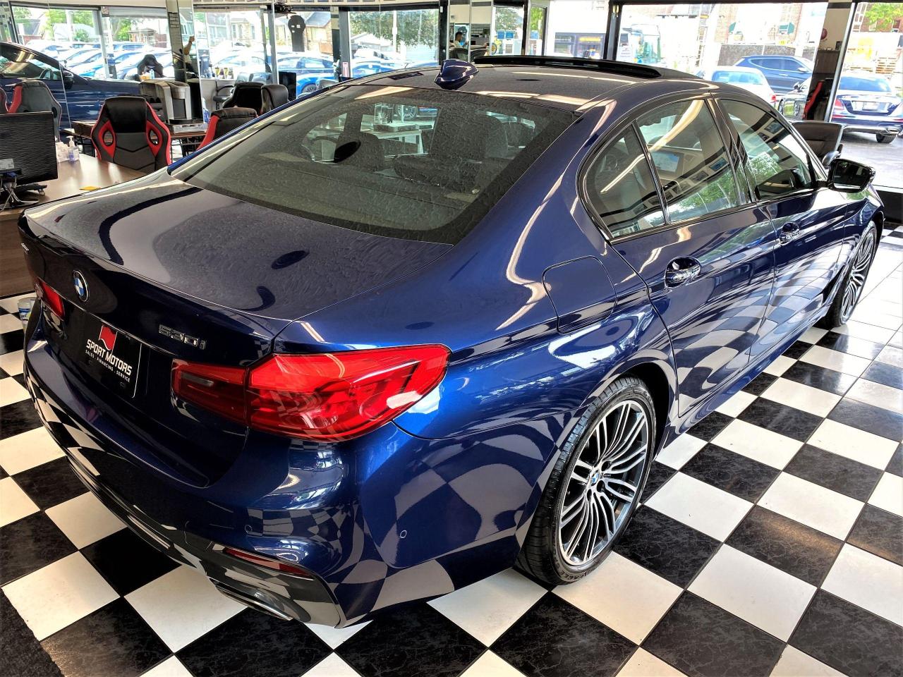 2018 BMW 5 Series 530i xDrive M PKG+3D Camera+GPS+CLEAN CARFAX - Photo #4