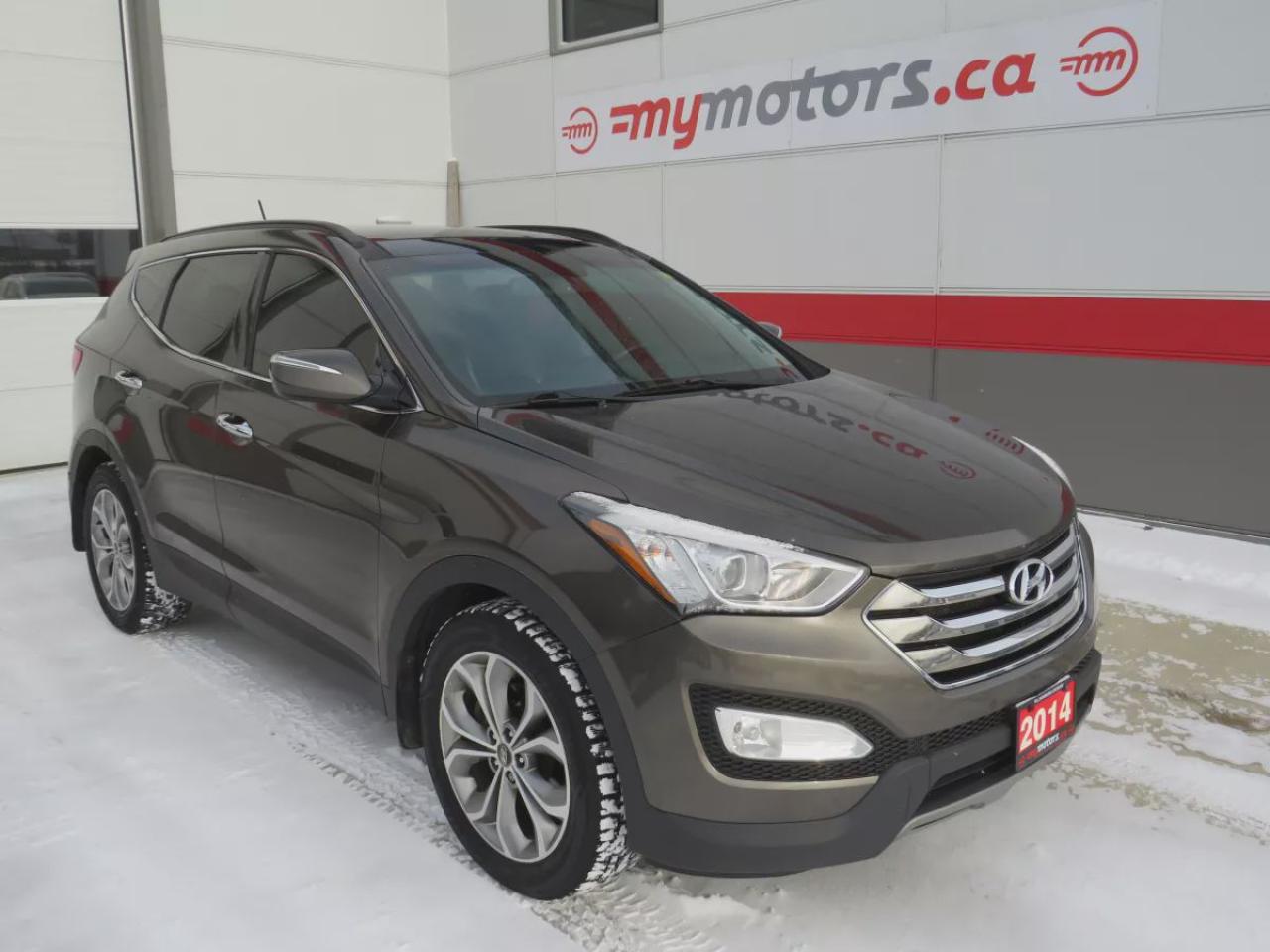 Used 2014 Hyundai Santa Fe Sport SPORT (**AWD**ALLOY RIMS**LEATHER**PANORAMIC SUNROOF**NAVIGATION**INFINITY SOUND SYSTEM**REVERSE CAMERA**BLIND SPOT DETECTION**DUAL CLIMATE CONTROL**POWER SEATS**DIGITAL TOUCHSCREEN**PUSH BUTTON START**HEATED SEATS/STEERING WHEEL**COOLING SEATS**REA for sale in Tillsonburg, ON