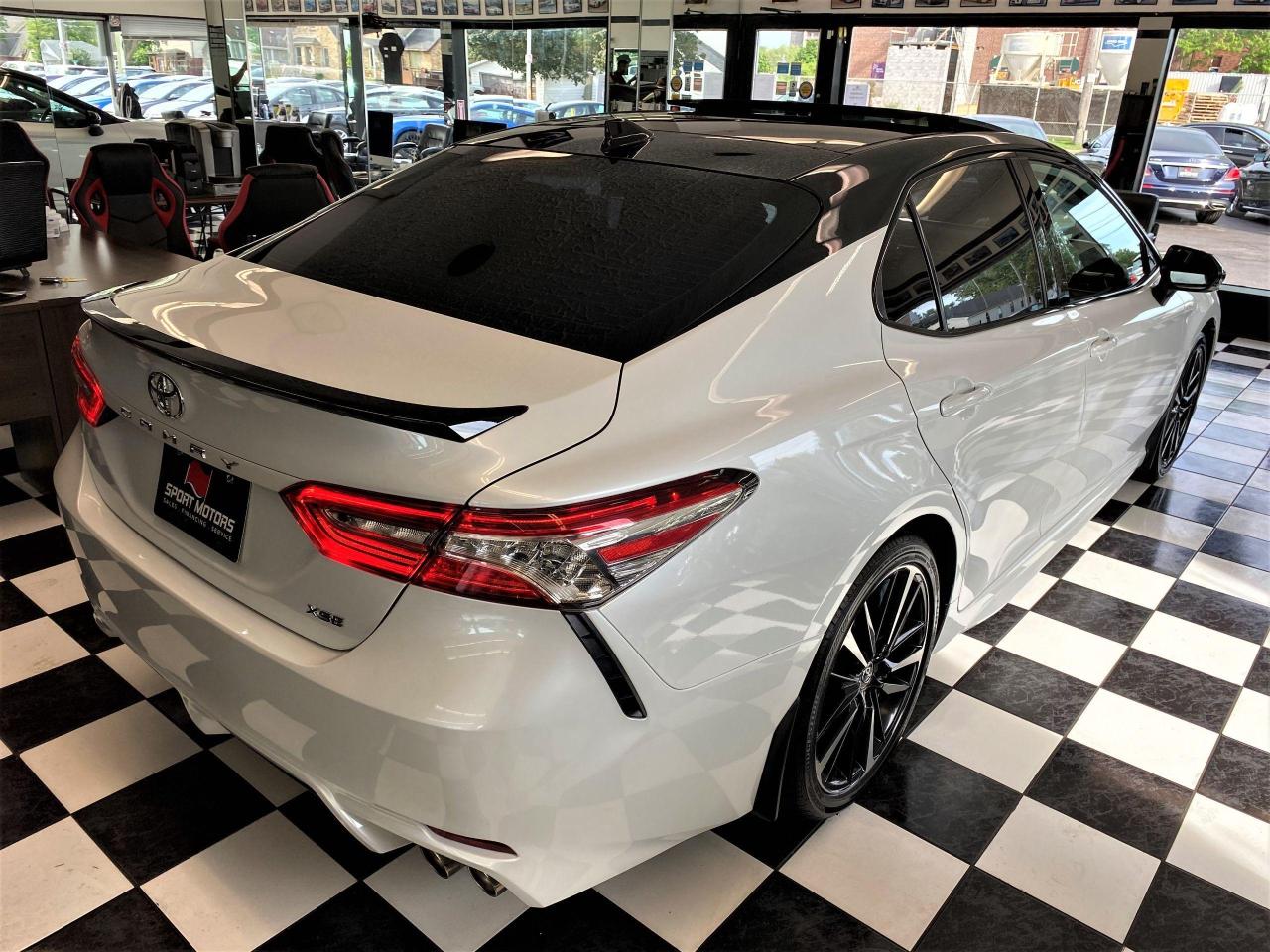 2020 Toyota Camry XSE+Red Leather+ApplePlay+LaneKeep+CLEAN CARFAX - Photo #4