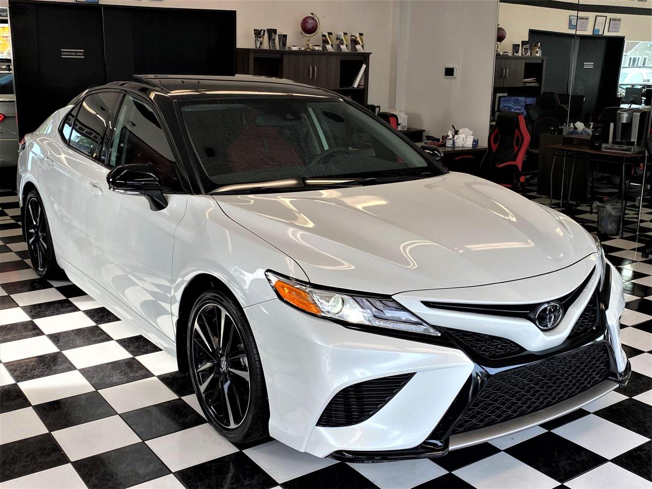 2020 Toyota Camry XSE+Red Leather+ApplePlay+LaneKeep+CLEAN CARFAX - Photo #5