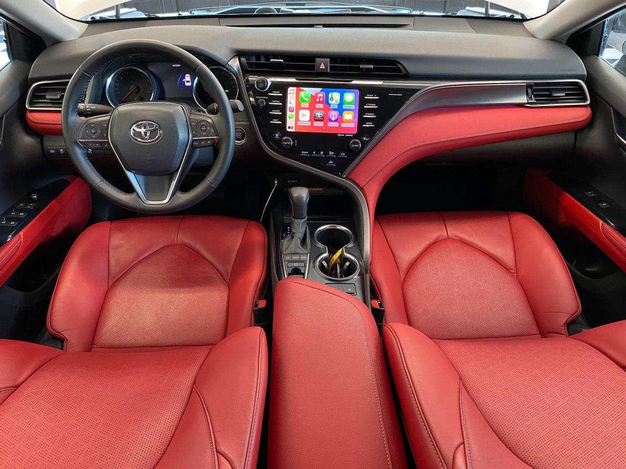 2020 Toyota Camry XSE+Red Leather+ApplePlay+LaneKeep+CLEAN CARFAX - Photo #8