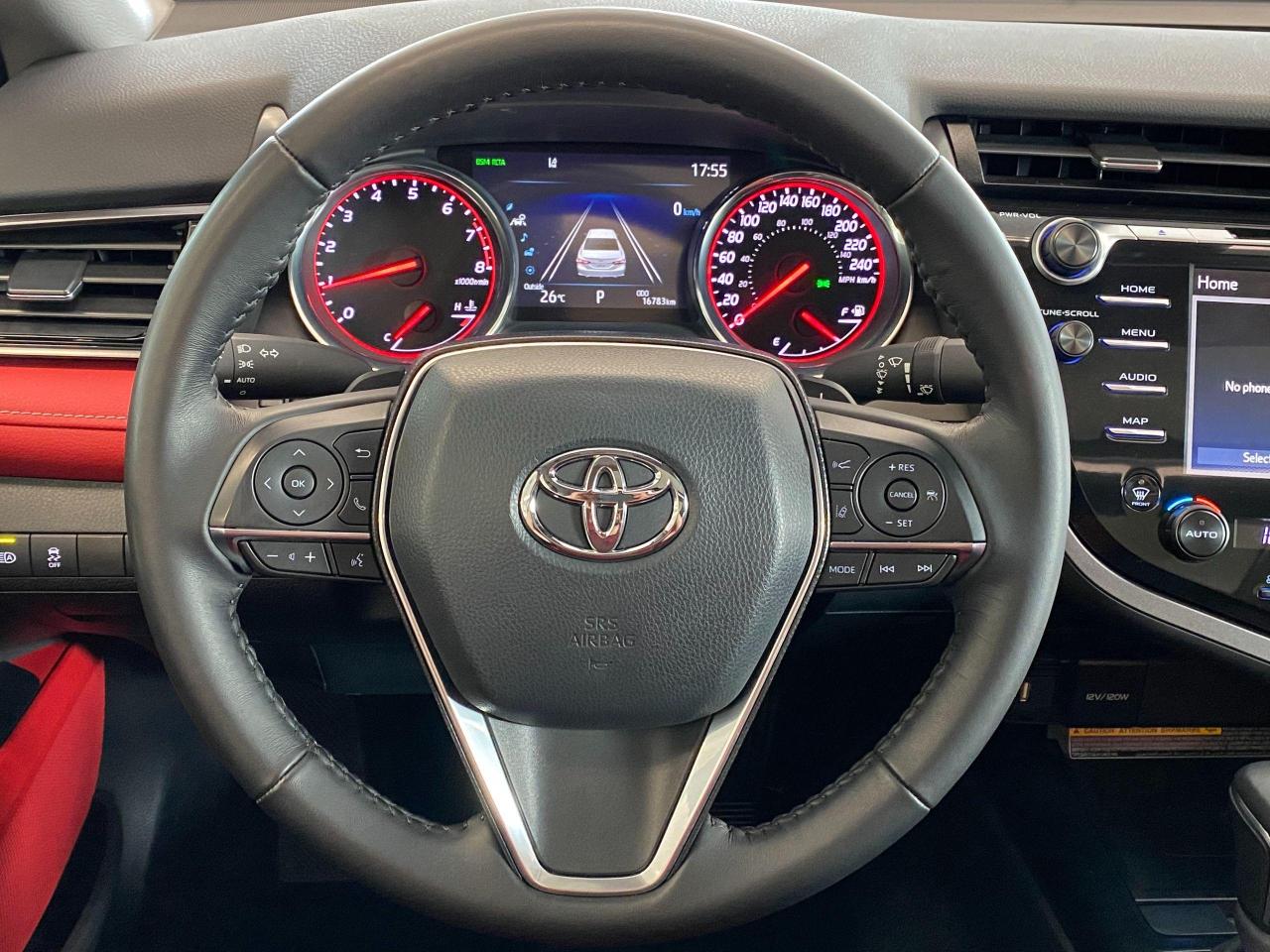2020 Toyota Camry XSE+Red Leather+ApplePlay+LaneKeep+CLEAN CARFAX - Photo #9