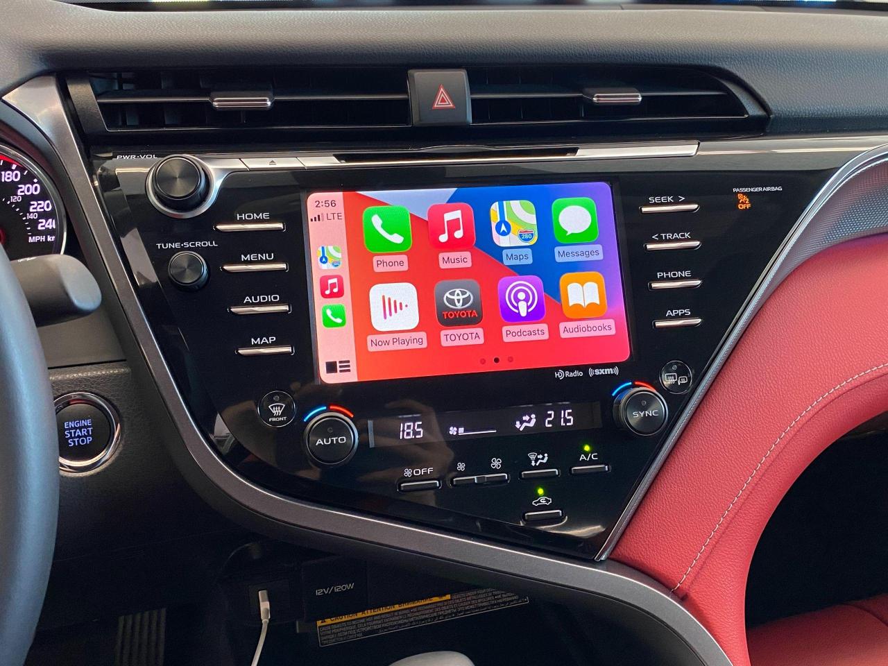 2020 Toyota Camry XSE+Red Leather+ApplePlay+LaneKeep+CLEAN CARFAX - Photo #10