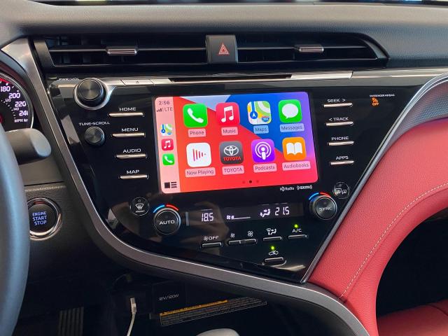 2020 Toyota Camry XSE+Red Leather+ApplePlay+LaneKeep+CLEAN CARFAX Photo10