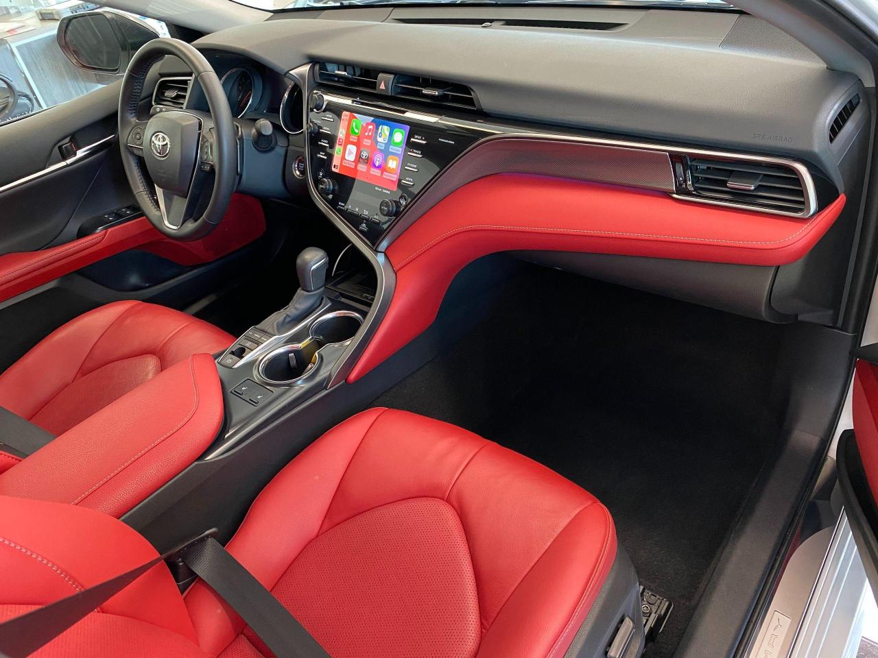 2020 Toyota Camry XSE+Red Leather+ApplePlay+LaneKeep+CLEAN CARFAX - Photo #21
