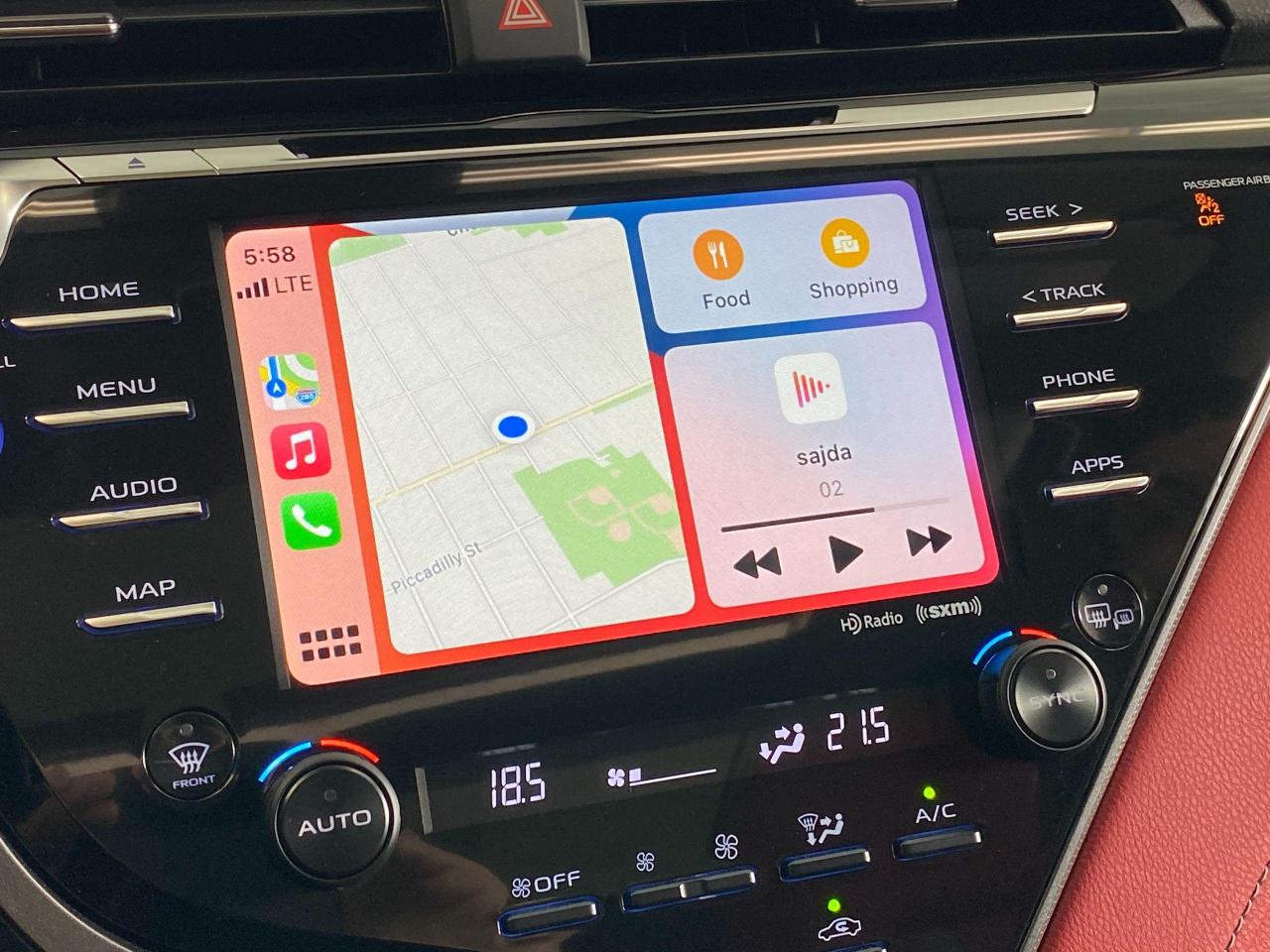 2020 Toyota Camry XSE+Red Leather+ApplePlay+LaneKeep+CLEAN CARFAX - Photo #30
