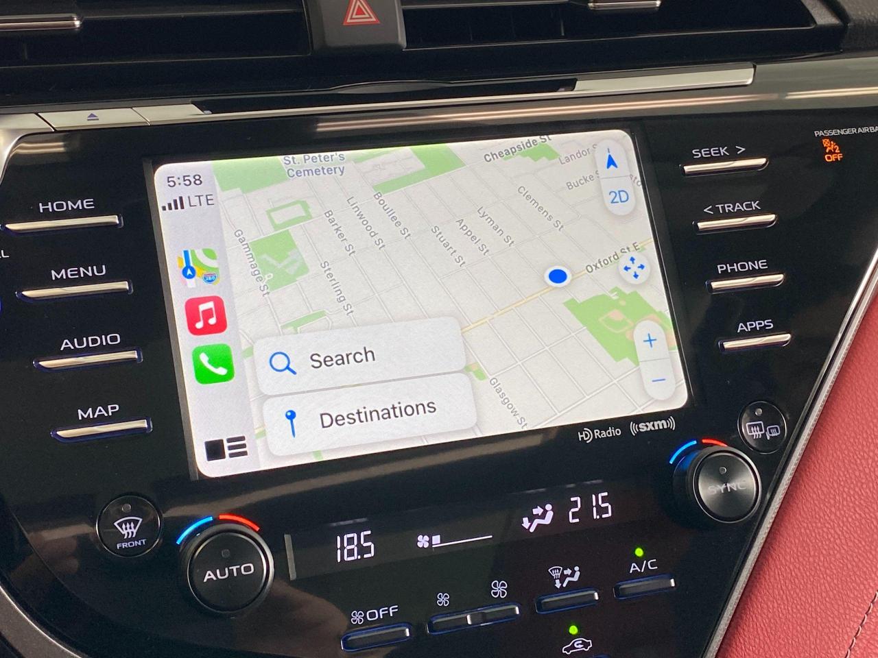 2020 Toyota Camry XSE+Red Leather+ApplePlay+LaneKeep+CLEAN CARFAX - Photo #31