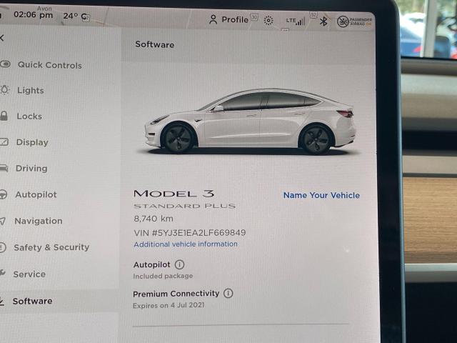 2020 Tesla Model 3 STANDARD RANGE PLUS+LIKE NEW+CLEAN CARFAX Photo9