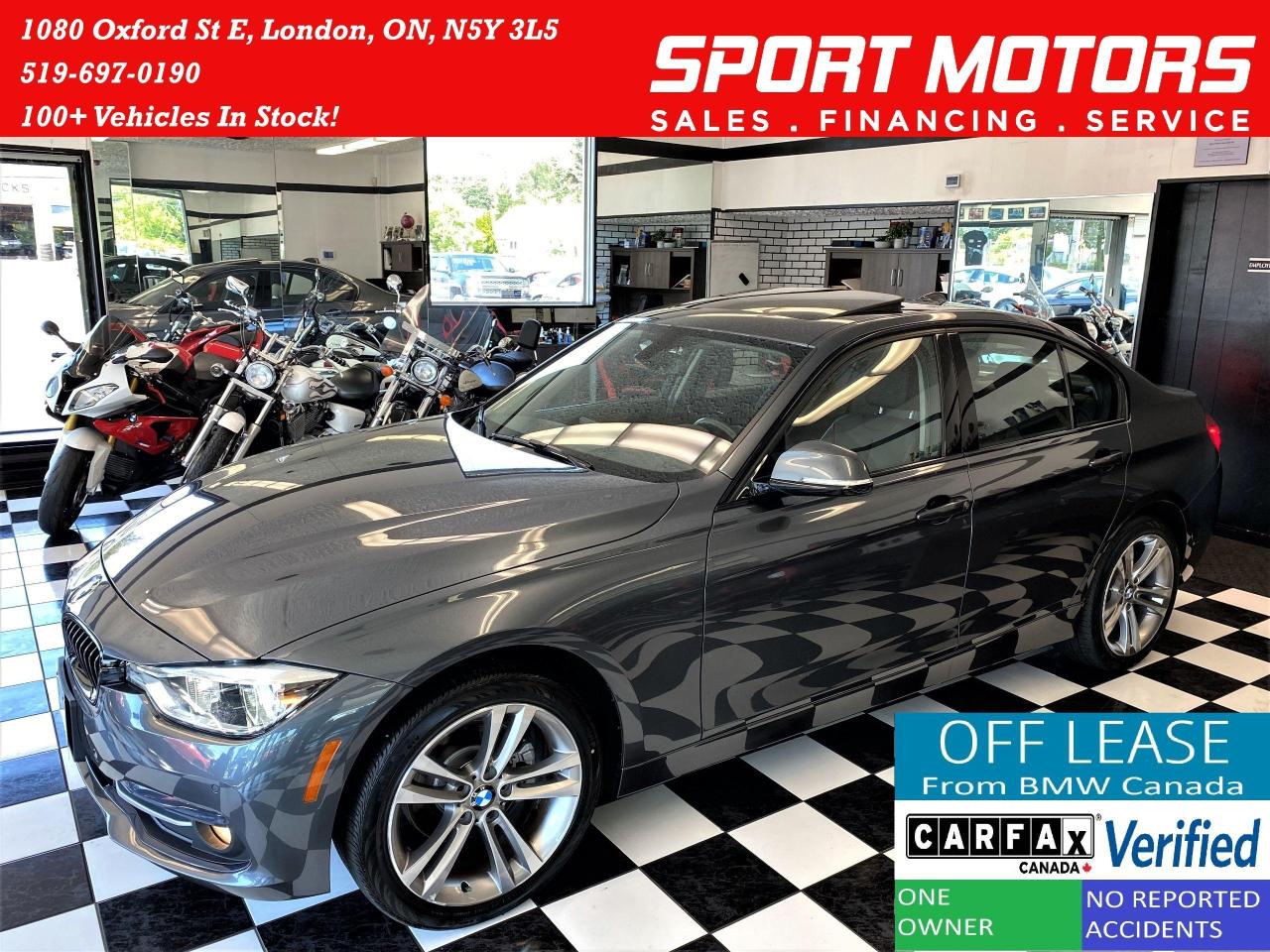 2017 BMW 3 Series 320i xDrive+GPS+Camera+Sensors+LED+CLEAN CARFAX Photo1