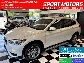 Used 2018 BMW X1 xDrive28i+GPS+Roof+LED Lights+Camera+CLEAN CARFAX for sale in London, ON