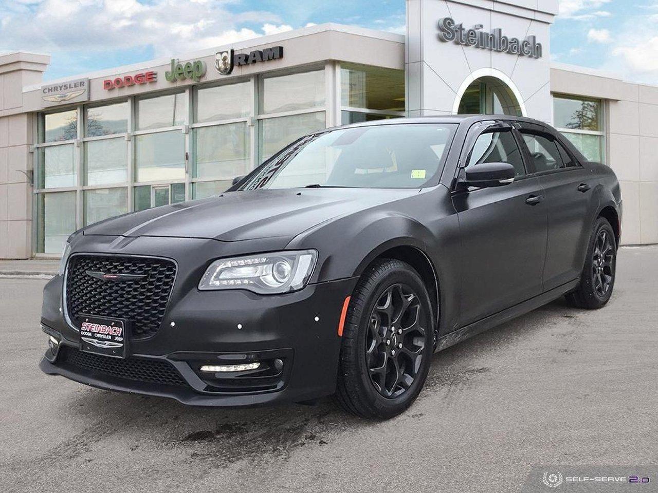 Used 2021 Chrysler 300 S | Custom Flat Black Wrap for sale in Steinbach, MB