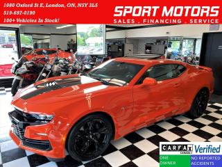 Used 2019 Chevrolet Camaro 2SS 6.2L V8+2 ToneCooled Leather+Roof+CLEAN CARFAX for sale in London, ON