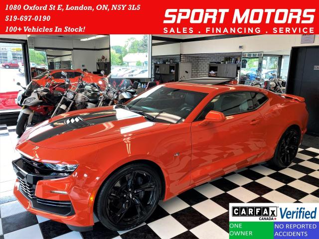 2019 Chevrolet Camaro 2SS 6.2L V8+2 ToneCooled Leather+Roof+CLEAN CARFAX Photo1