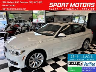 Used 2017 BMW 3 Series 320i xDrive+Camera+GPS+Sensors+Roof+CLEAN CARFAX for sale in London, ON