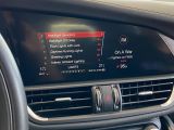 2017 Alfa Romeo Giulia Ti AWD+Camera+GPS+Lane Departure+Roof+CLEAN CARFAX Photo110