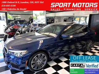 Used 2019 BMW 5 Series 530i xDrive+AdaptiveCruise+CooledSeats+CLEANCARFAX for sale in London, ON