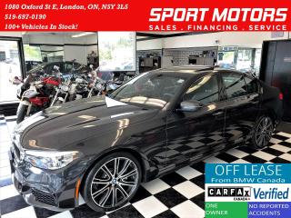 Used 2017 BMW 5 Series 540i xDrive+Night Vision+New Tires+CLEAN CARFAX for sale in London, ON