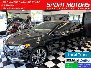 Used 2018 Ford Fusion Titanium AWD+Cooled Leather+ApplePlay+CLEAN CARFAX for sale in London, ON