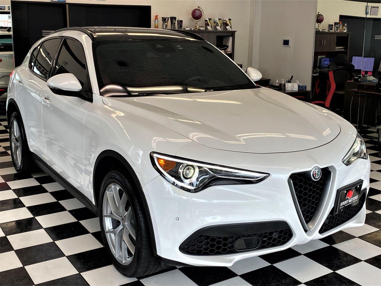 2018 Alfa Romeo Stelvio Ti Sport AWD+Assist PKG2+Roof+GPS+CLEAN CARFAX - Photo #5