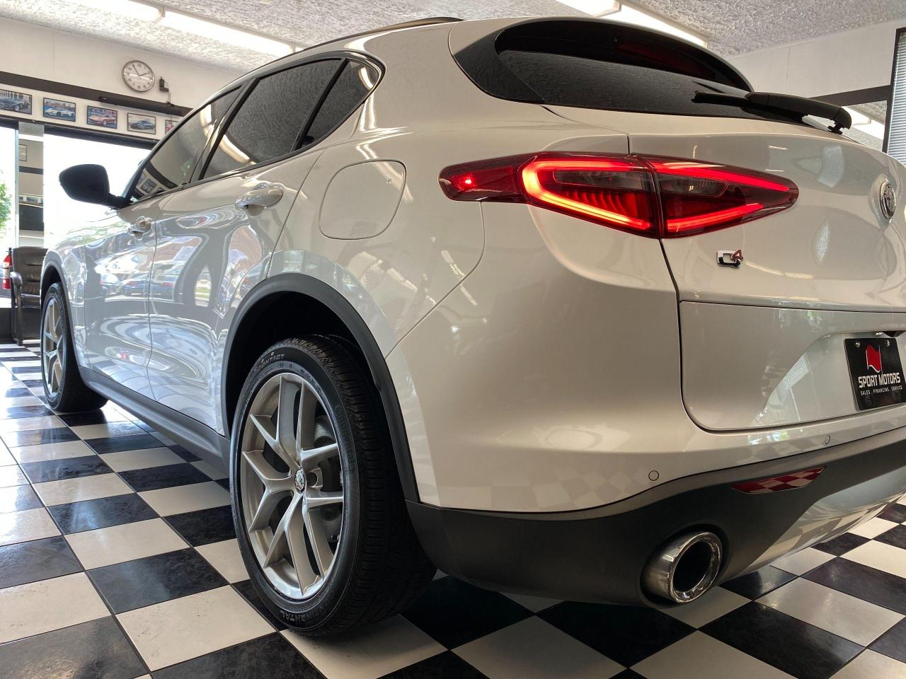 2018 Alfa Romeo Stelvio Ti Sport AWD+Assist PKG2+Roof+GPS+CLEAN CARFAX - Photo #51