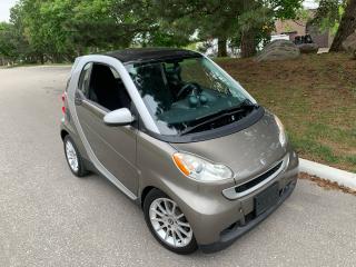 <div>ONLY $3,990.00 (PLUS HST/MTO LICENCE FEE)!!! WINTER TIRES/RIMS INCLUDED IN SELLING PRICE!!</div><div> </div><div>2010 SMART PASSION -<em><strong> YES,....ONLY 85,949 KMS!!! </strong></em>- 3 CYLINDER/1.0 LITRE ENGINE - AUTOMATIC TRANSMISSION, FULLY EQUIPPED -LOADED WITH OPTIONS INCLUDING CLEAR MOON ROOF, AIR CONDITIONING (PLEASE NOTE***A/C BLOWS COOL AIR-NOT ICE COLD AIR***), HEATED SEATS, POWER WINDOWS, POWER DOOR LOCKS, POWER MIRRORS, PREMIUM SOUND SYSTEM, PS, PB, AND MUCH MORE!! LOCAL ONTARIO VEHICLE! NO CLAIMS/ACCIDENTS!</div><div><br /><em><strong><span style=text-decoration: underline;>THE FOLLOWING FEATURES LISTED BELOW ARE ALL INCLUDED IN THE SELLING PRICE:</span></strong></em><br /><br />***FREE CARFAX REPORT- CLEAN/NO CLAIMS!!</div><div> </div><div>***WINTER TIRES AND RIMS ARE INCLUDED IN SELLING PRICE!</div><div> </div><div>***2 KEYS AND ORIGINAL SMART CAR MANUALS/BOOKS<br /><br />***YOU CERTIFY AND YOU SAVE $$$<br /><br /></div><div>***BEING SOLD AS-IS (NOT CERTIFIED-AS TRADED IN)<br /><br />PLEASE FEEL FREE TO BRING ALONG YOUR TECHNICIAN TO INSPECT, AND TEST DRIVE, THIS VEHICLE <span style=text-decoration: underline;><em><strong>PRIOR</strong></em></span> TO PURCHASING!<br /><br /><em><strong>AT THIS PRICE (NOT CERTIFIED - AS TRADED IN)</strong></em>, “This vehicle is being sold “as is,” unfit, not e-tested and is not represented as being in road worthy condition, mechanically sound or maintained at any guaranteed level of quality. The vehicle may not be fit for use as a means of transportation and may require substantial repairs at the purchaser’s expense. It may not be possible to register the vehicle to be driven in its current condition.”<br /><br />HST, LICENCE AND OMVIC ($10.00) FEE EXTRA.<br /><br />NO OTHER (HIDDEN) FEES EVER!<br /><br />PLEASE CALL 416-274-AUTO (2886) TO SCHEDULE AN APPOINTMENT AND TO ENSURE AVAILABILITY FOR THE VEHICLE OF YOUR CHOICE.</div><div> </div><div>RICHSTONE FINE CARS INC.</div><div>855 ALNESS STREET, UNIT 17</div><div>TORONTO, ONTARIO</div><div>M3J 2X3</div><div> </div><div>416-274-AUTO (2886)</div><div> </div><div>WE ARE AN OMVIC CERTIFIED (REGISTERED) DEALER AND PROUD MEMBER OF THE UCDA.</div><div> </div><div>SERVING TORONTO, GTA AND CANADA SINCE 2000!!</div><div> </div><div>WE CAN ALSO ASSIST IN OUT OF PROVINCE PURCHASES, AS WELL.  </div>