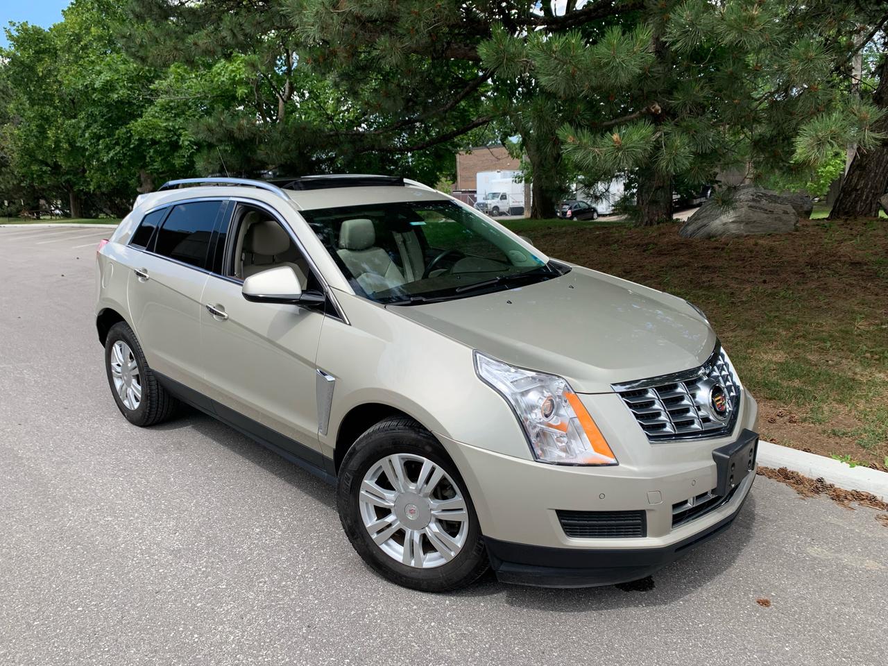 <p><span style=text-decoration: underline;><em><strong>2015 CADILLAC SRX - ALL WHEEL DRIVE - YES,......ONLY 31.474 KMS.!!!&nbsp; LOOKS AND DRIVES LIKE NEW!!!</strong></em></span></p><p><span style=text-decoration: underline;><em><strong>1 LOCAL SENIOR OWNER - NO ACCIDENTS/CLAIMS-CLEAN CARFAX REPORT</strong></em></span></p><p>METICULOUSLY/EXCLUSIVELY SERVICED AT GM/CADILLAC DEALER!!!</p><p><em><strong>LOCAL ONTARIO VEHICLE - NON SMOKER!</strong></em></p><p>FULLY LOADED!! ALL-WHEEL-DRIVE, V6&nbsp; ENGINE, GPS/NAVIGATION, PANORAMIC DUAL GLASS ROOF, POWER TAILGATE, BACK-UP CAMERA, LEATHER INTERIOR WITH AIR COOLED AND HEATED POWER SEATS, PROXITY/KEYLESS ENTRY/PUSH BUTTON START,AUTOMATIC TRANSMISSION, BOSE PREMIUM SOUND SYSTEM, POWER TAIL GATE, BLUETOOTH, DUAL CLIMATE CONTROL,​ CRUISE CONTROL,​ FOG LIGHTS,​ ABS,&nbsp; ALLOY WHEELS,​ REMOTE CAR STARTER, AND MUCH MORE! TOO MUCH TO LIST!!</p><p><span style=text-decoration: underline;><em><strong>CLICK ON CARFAX LINK, BELOW, TO VIEW FREE CARFAX REPORT:</strong></em></span></p><p><a href=https://vhr.carfax.ca/?id=Qi4roCPDySyRgEb/Ged/ztfkkZaGopRI>https://vhr.carfax.ca/?id=Qi4roCPDySyRgEb/Ged/ztfkkZaGopRI</a></p><p>&nbsp;</p><p><em style=text-decoration: underline; font-size: 1em;><strong>THE FOLLOWING FEATURES LISTED BELOW ARE ALL INCLUDED IN THE SELLING PRICE:</strong></em></p><p>***CLEAN CARFAX HISTORY REPORT - NO ACCIDENTS OR INSURANCE CLAIMS!</p><p>***ALL ORIGINAL MANUALS AND BOOKS&nbsp;</p><p>***2 PORXIMITY KEYS WITH REMOTE-PUSH BUTTON START</p><p>&nbsp;<span style=font-size: 1em;>HST, LICENCE FEE, AND OMVIC FEE ($10.00) ARE EXTRA.&nbsp;</span></p><p>NO OTHER (HIDDEN) FEES EVER!&nbsp;</p><p>&nbsp;</p><p><em style=text-decoration: underline; font-size: 1em;><strong>PLEASE CALL 416-274-AUTO (2886) TO SCHEDULE AN APPOINTMENT AND TO ENSURE VEHICLE AVAILABILITY.&nbsp;</strong></em></p><p><em><strong>RICHSTONE FINE CARS INC.&nbsp;</strong></em></p><p><em><strong>855 ALNESS STREET,​ UNIT 17&nbsp;</strong></em></p><p><em><strong>TORONTO,​ ONTARIO&nbsp;</strong></em></p><p><em><strong>M3J 2X3&nbsp;</strong></em></p><p><em><strong>416-274-AUTO (2886)</strong></em></p><p>&nbsp;</p><p>WE ARE AN OMVIC CERTIFIED (REGISTERED) DEALER AND PROUD MEMBER OF THE UCDA.&nbsp;</p><p>SERVING TORONTO,​ GTA AND CANADA SINCE 2000!!&nbsp;</p><p>WE CAN ALSO ASSIST IN OUT OF PROVINCE PURCHASES,​ AS WELL.</p>