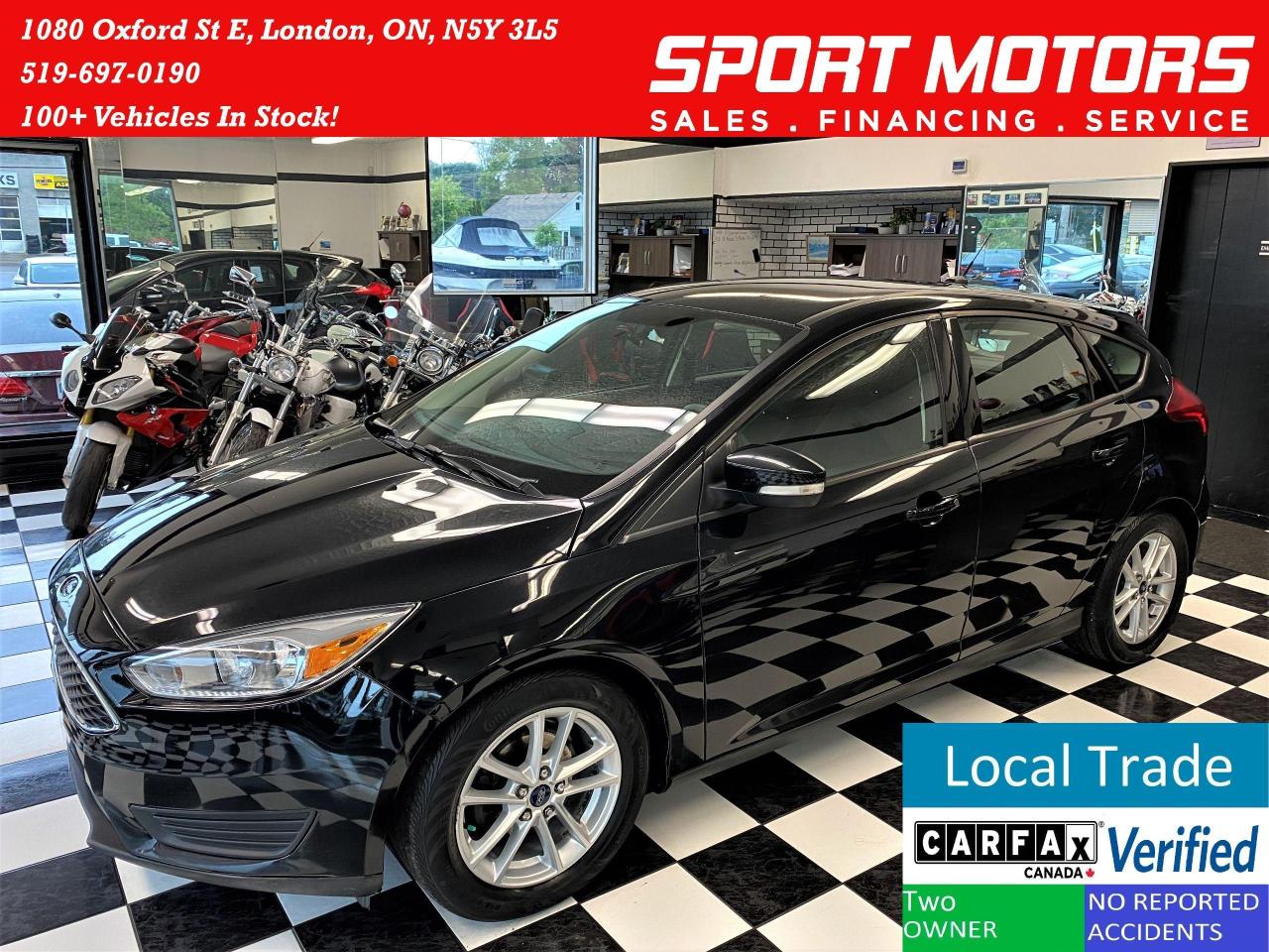 2016 Ford Focus SE+Camera+Bluetooth+A/C+Cruise+CLEAN CARFAX