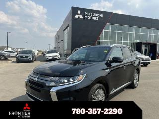 Frontier Mitsubishi offers a huge selection of new Mitsubishi models or quality pre-owned vehicles from other top manufacturers. Our knowledgeable sales staff are always happy to guide you through the process of finding your next vehicle. Free Delivery of Any New or Used Vehicle in Western Canada. Partnered with 13 Lending Institutions to make sure you get the best interest rate and approval possible. Centralized Customer Service Department to ensure you have the help when you need it. If youre in the market for an incredible SUV -- and value on-the-road comfort and manners more than ultimate off-road prowess or tow capacity -- youll definitely want to check out this Mitsubishi Outlander PHEV GT. Todays luxury vehicle is not just about opulence. Its about a perfect balance of performance, comfort and attention to detail. This 2021 Mitsubishi Outlander PHEV GT is the perfect example of the modern luxury. Want to brave the road less traveled? Youll have the 4WD capabilities to do it with this vehicle. Surprising quality accompanied by a high level of performance...this Labrador Black Pearl on Light Grey Mitsubishi Outlander PHEV GT could end up being the perfect match for you. *Every reasonable effort is made to ensure the accuracy of the information listed above. Vehicle pricing, incentives, options (including standard equipment), and technical specifications may not match the exact vehicle displayed. Please confirm with a sales representative the accuracy of this information. **Expires 2023/8/30