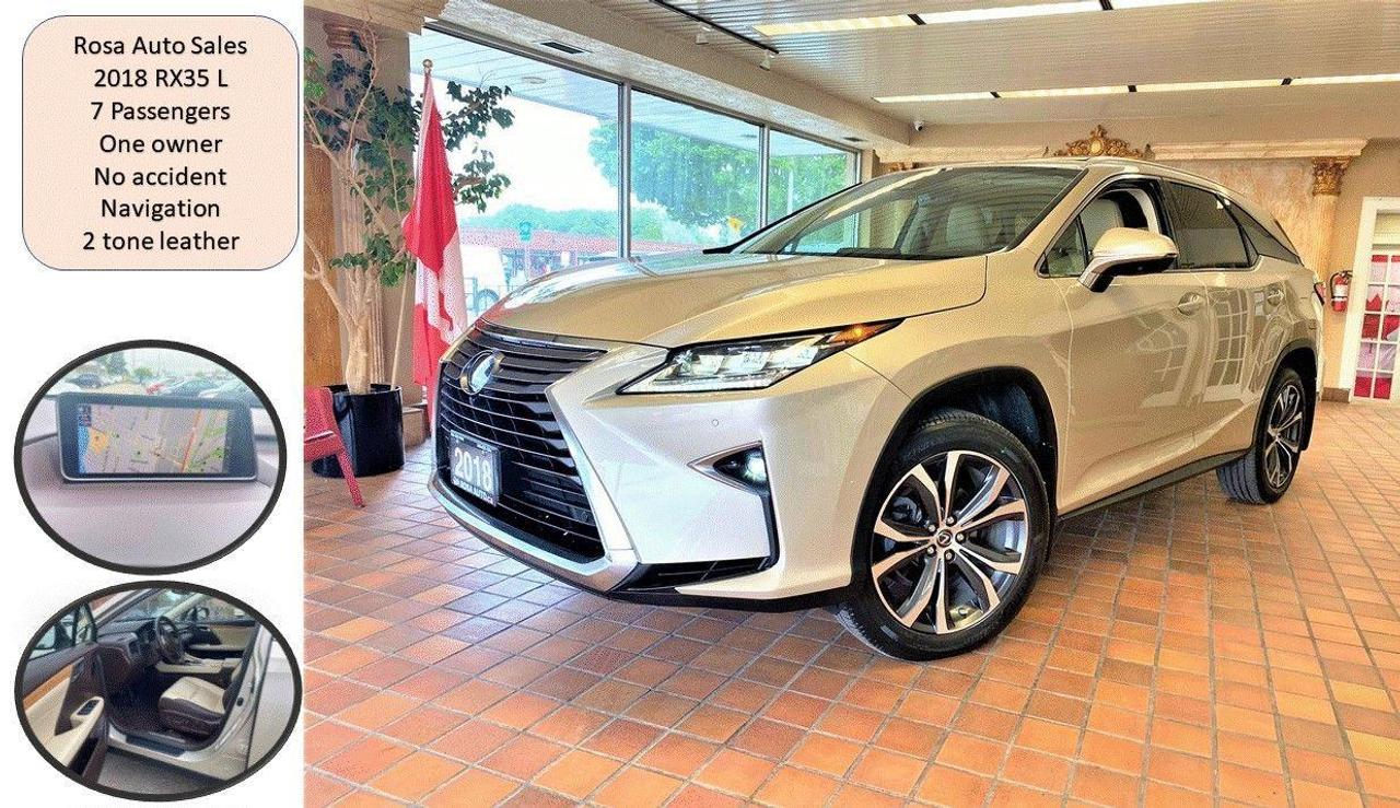 2018 Lexus RX RX 350L 7seats Navigation No accident loaded - Photo #1