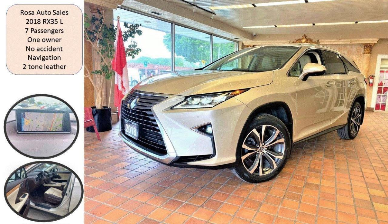 2018 Lexus RX RX 350L 7seats Navigation No accident loaded